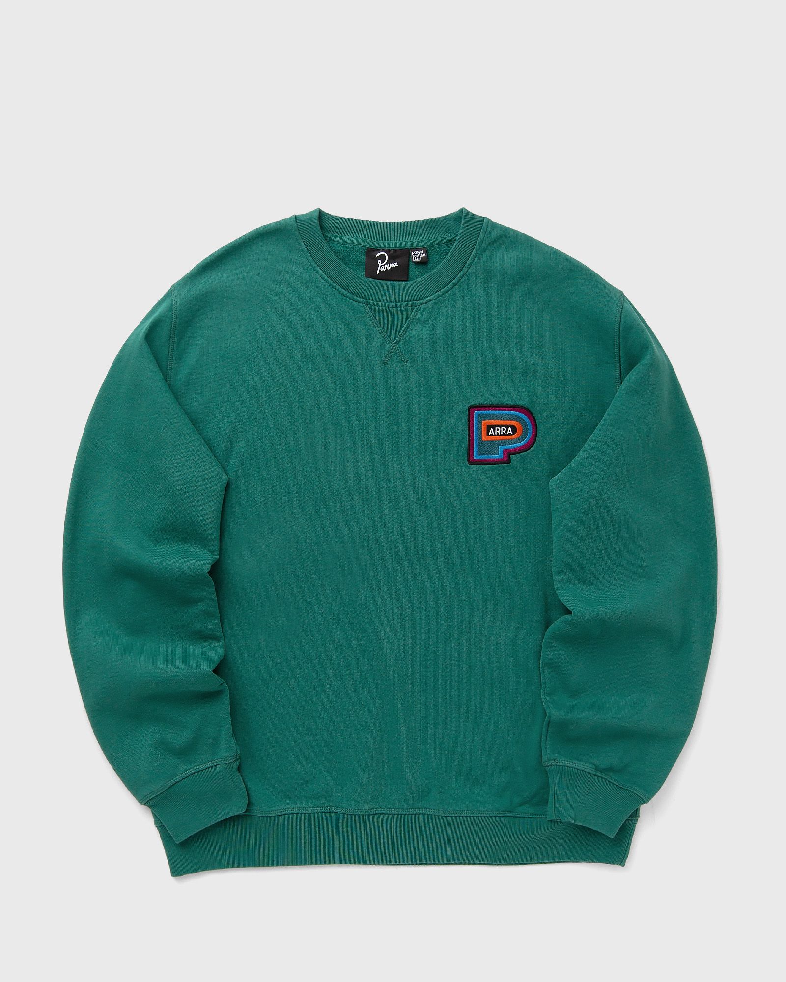 Repeat pea crew neck sweatshirt