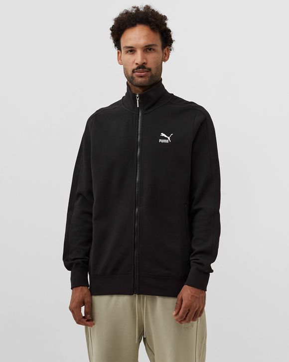 Puma black track discount jacket