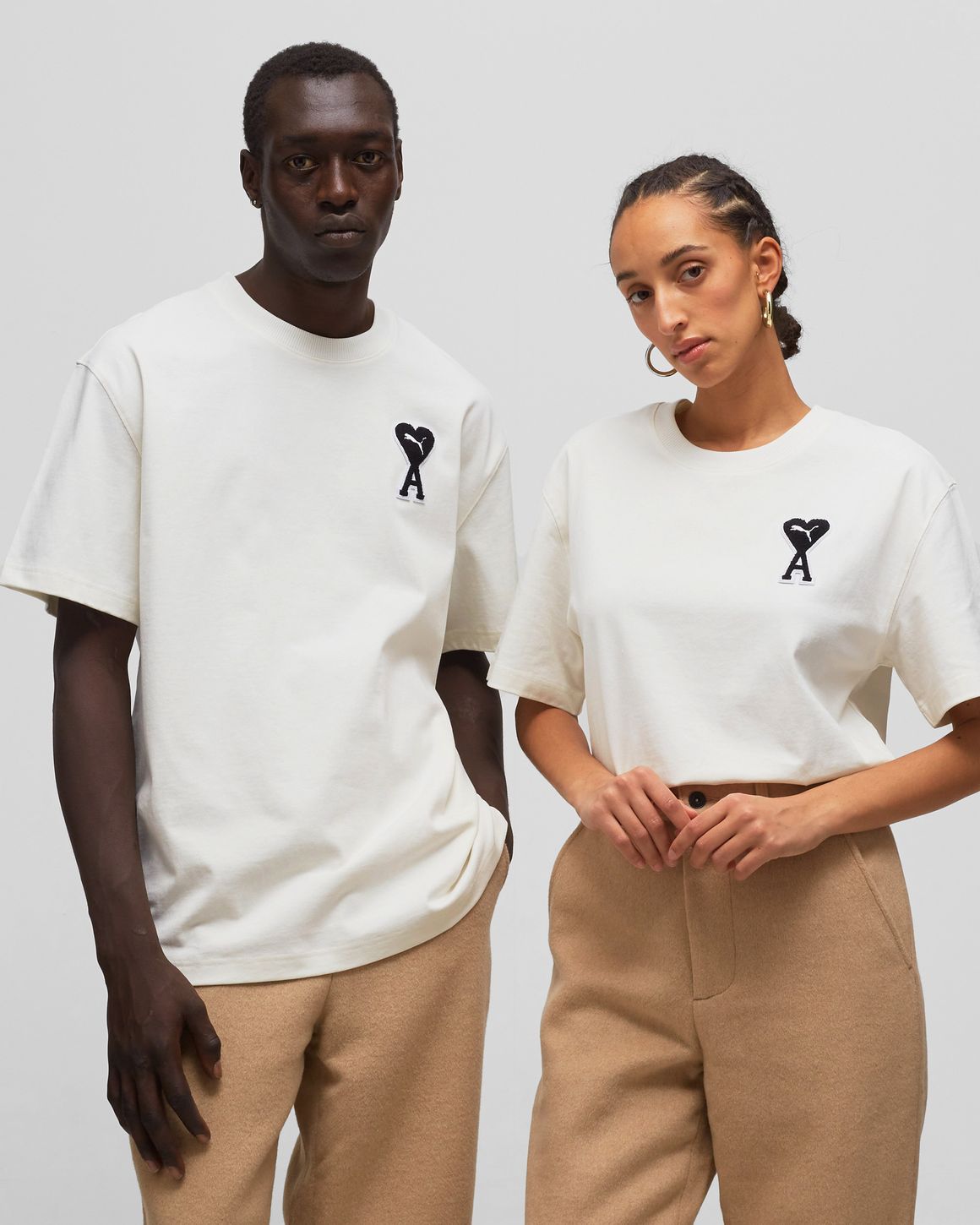 PUMA X AMI]☆T-shirt☆韓国大人気☆男女共用☆ (AMI PARIS/T
