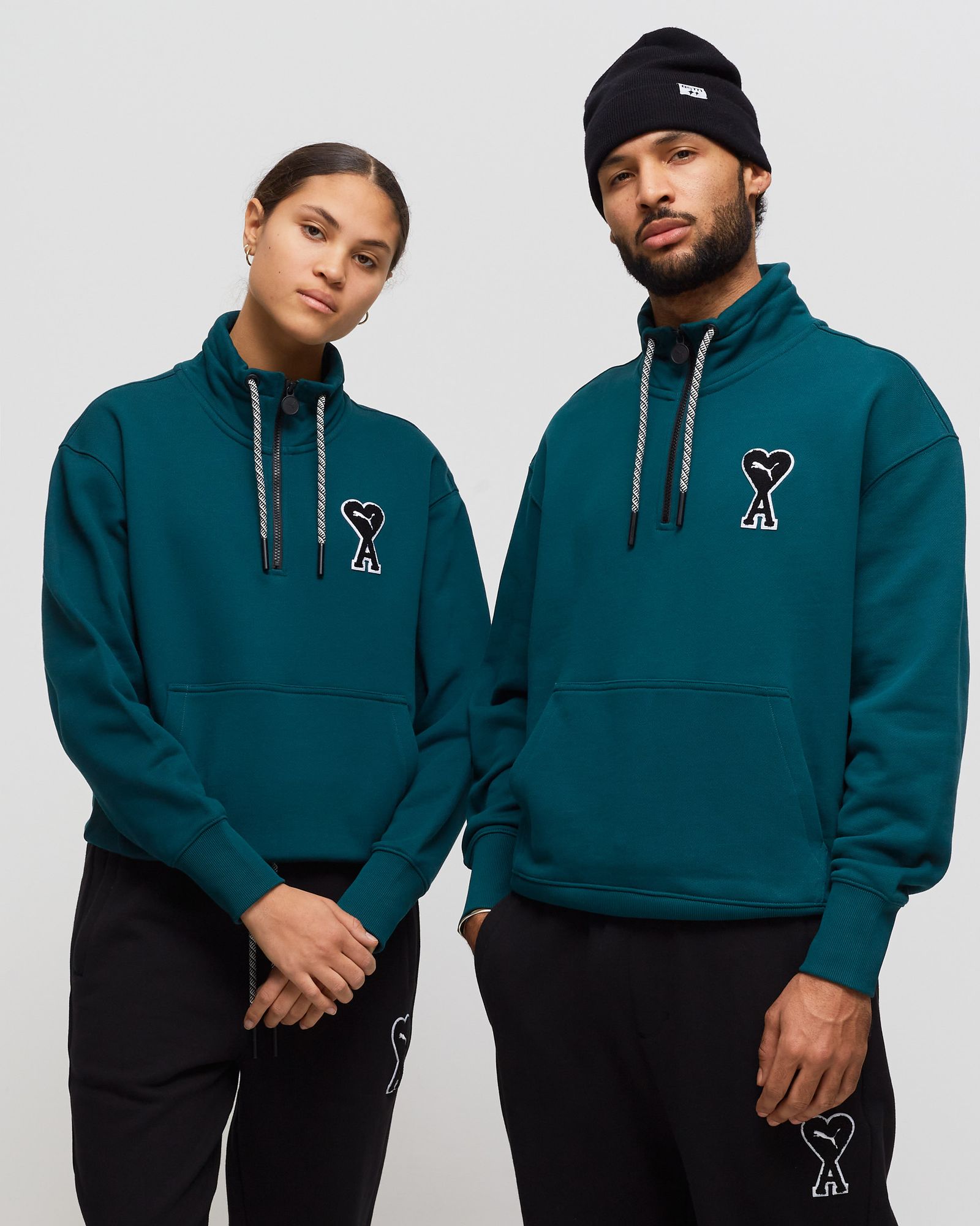 PUMA x AMI Half-Zip Sweatshirt