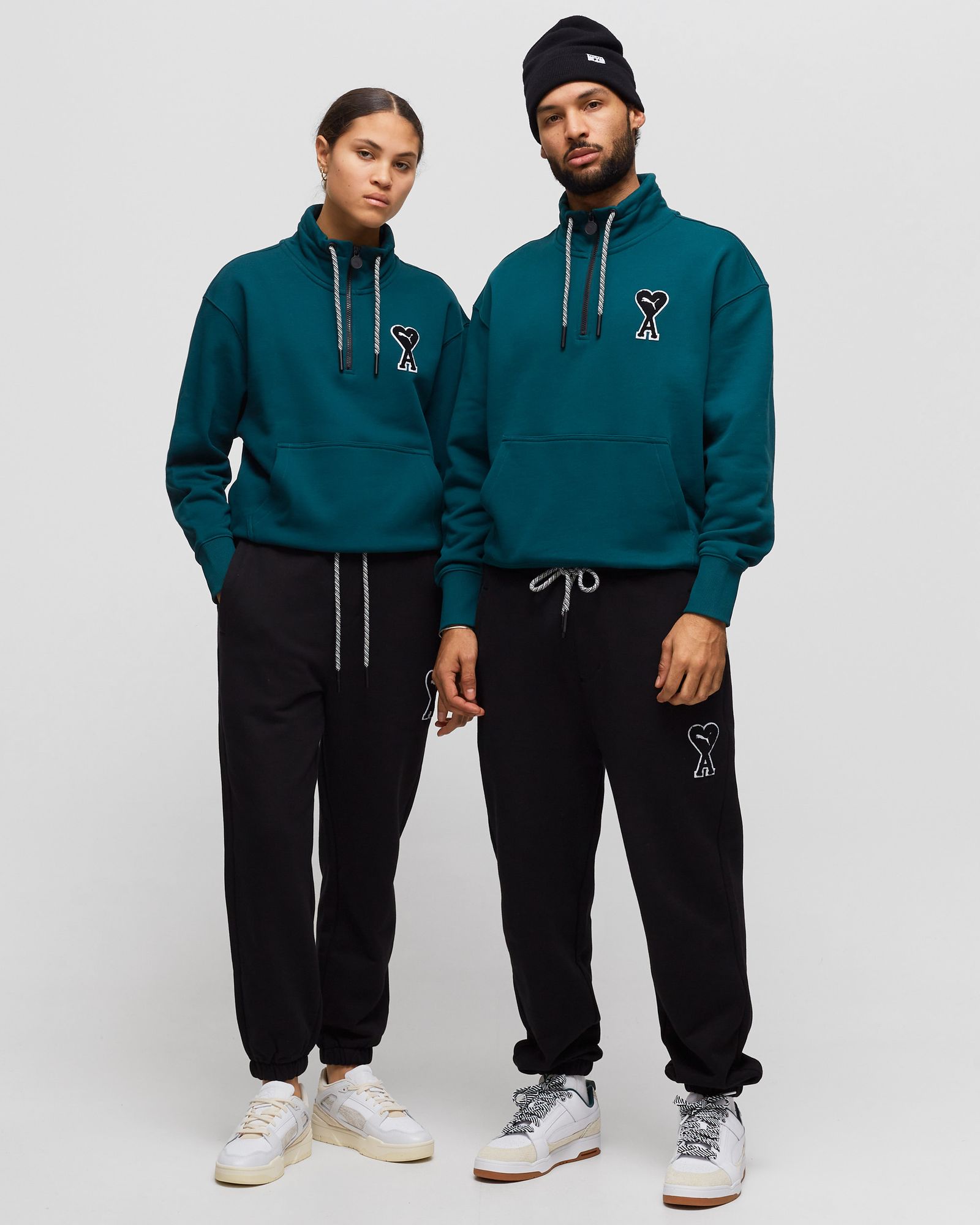 PUMA x AMI Half-Zip Sweatshirt