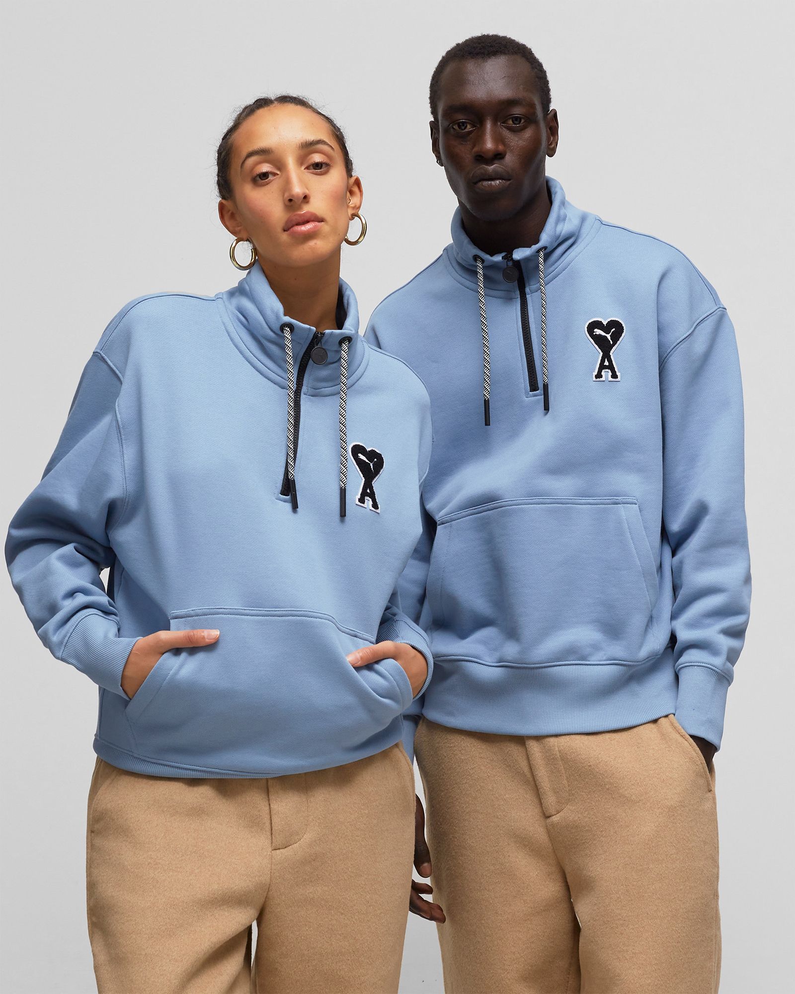 PUMA x AMI Half-Zip Sweatshirt