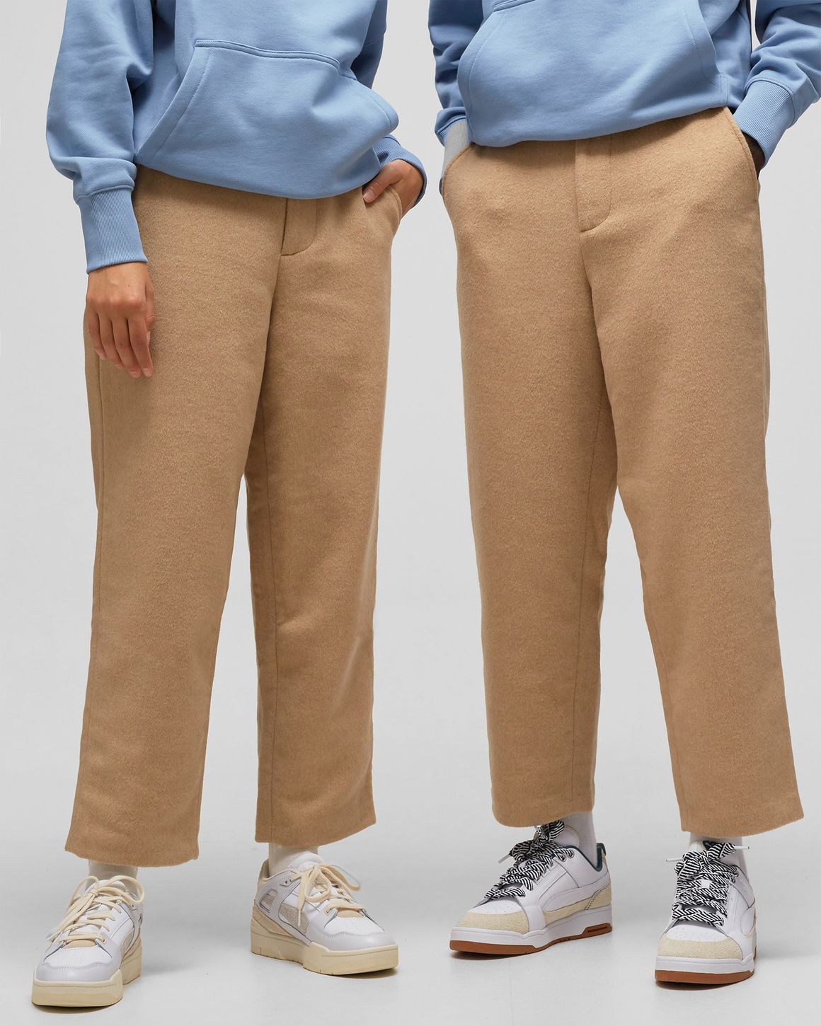 Puma PUMA x AMI Wool Pants Beige | BSTN Store