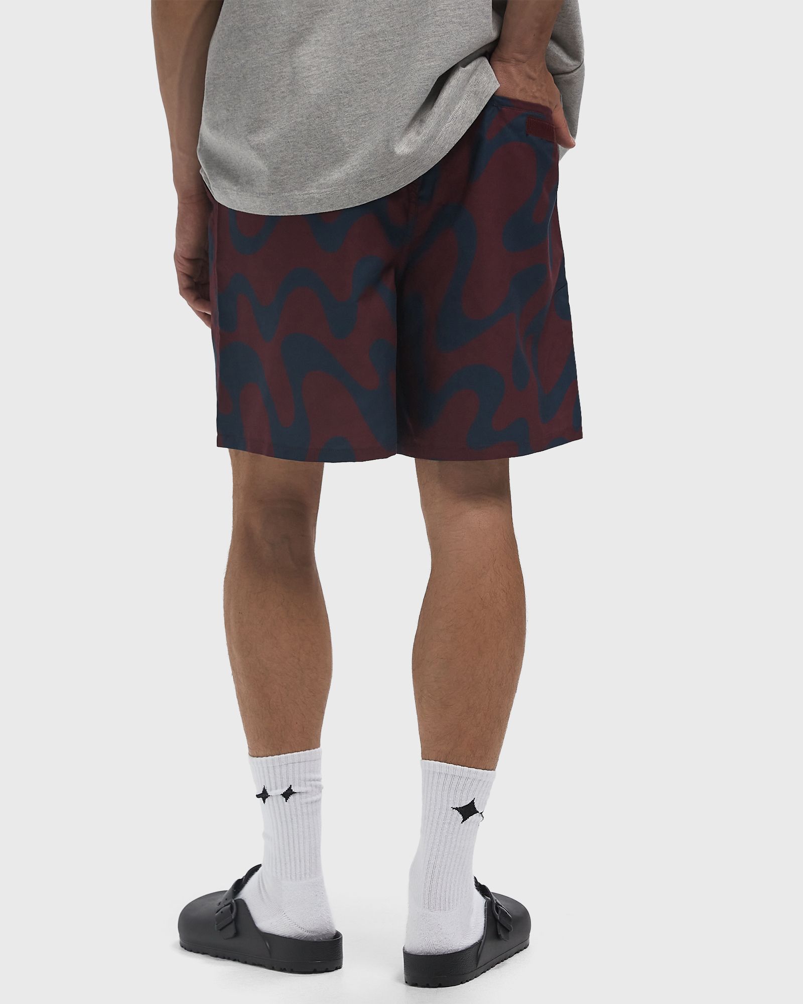 Splashed swim shorts