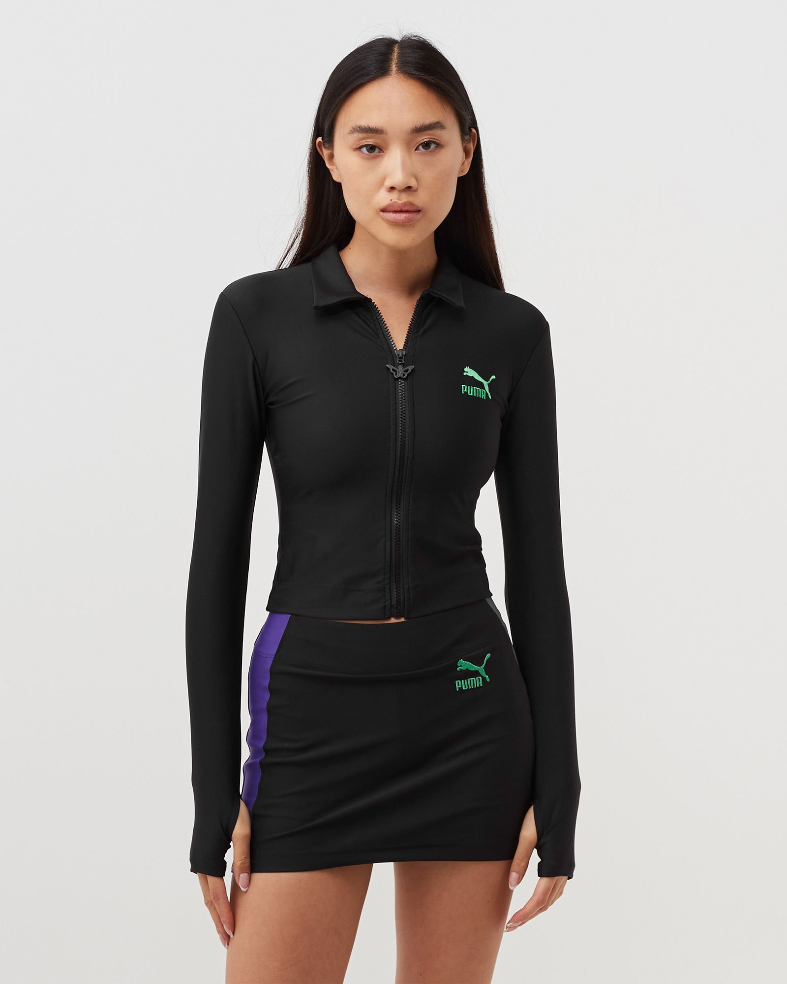 PUMA x Dua Lipa Longsleeve Fitted Tee