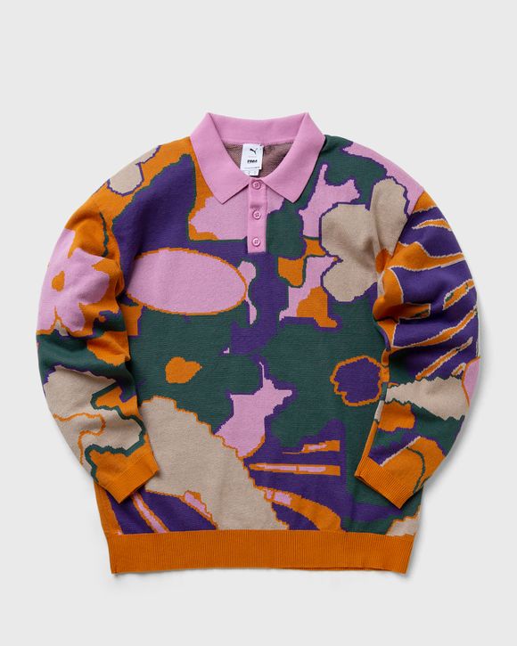 Puma PUMA x P.A.M. Knitted Longsleeve Polo Multi | BSTN Store