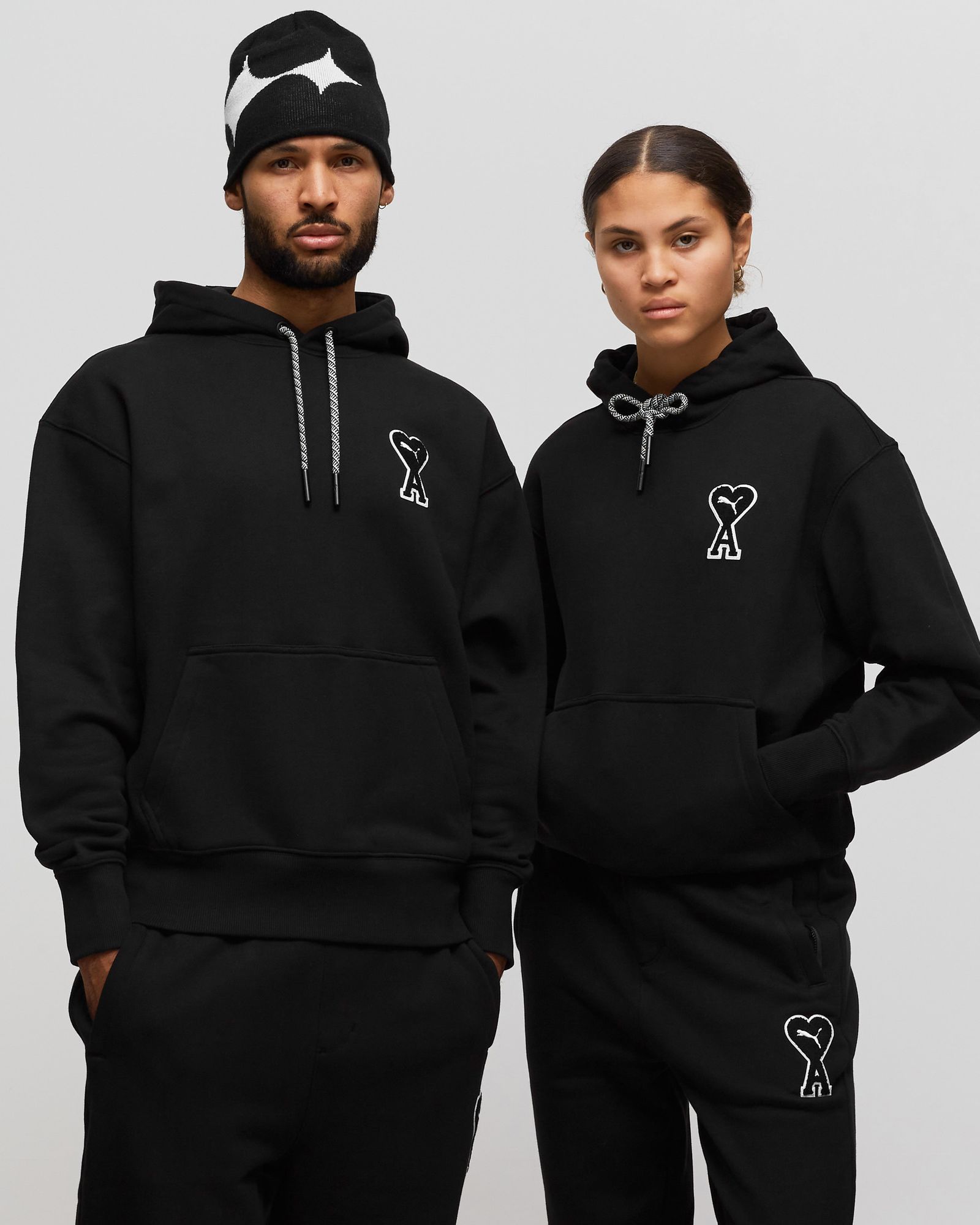 Puma PUMA x AMI Hoodie Black | BSTN Store