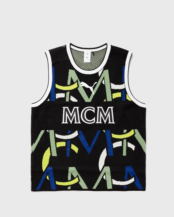 MCM X Puma Monogram Jacquard Jacket in Blue for Men