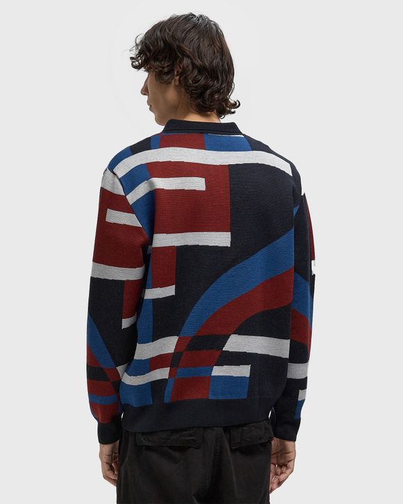 VERTICAL FOREST KNITTED POLO