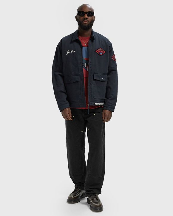 By Parra PUMPING GAS JACKET Blue | BSTN Store