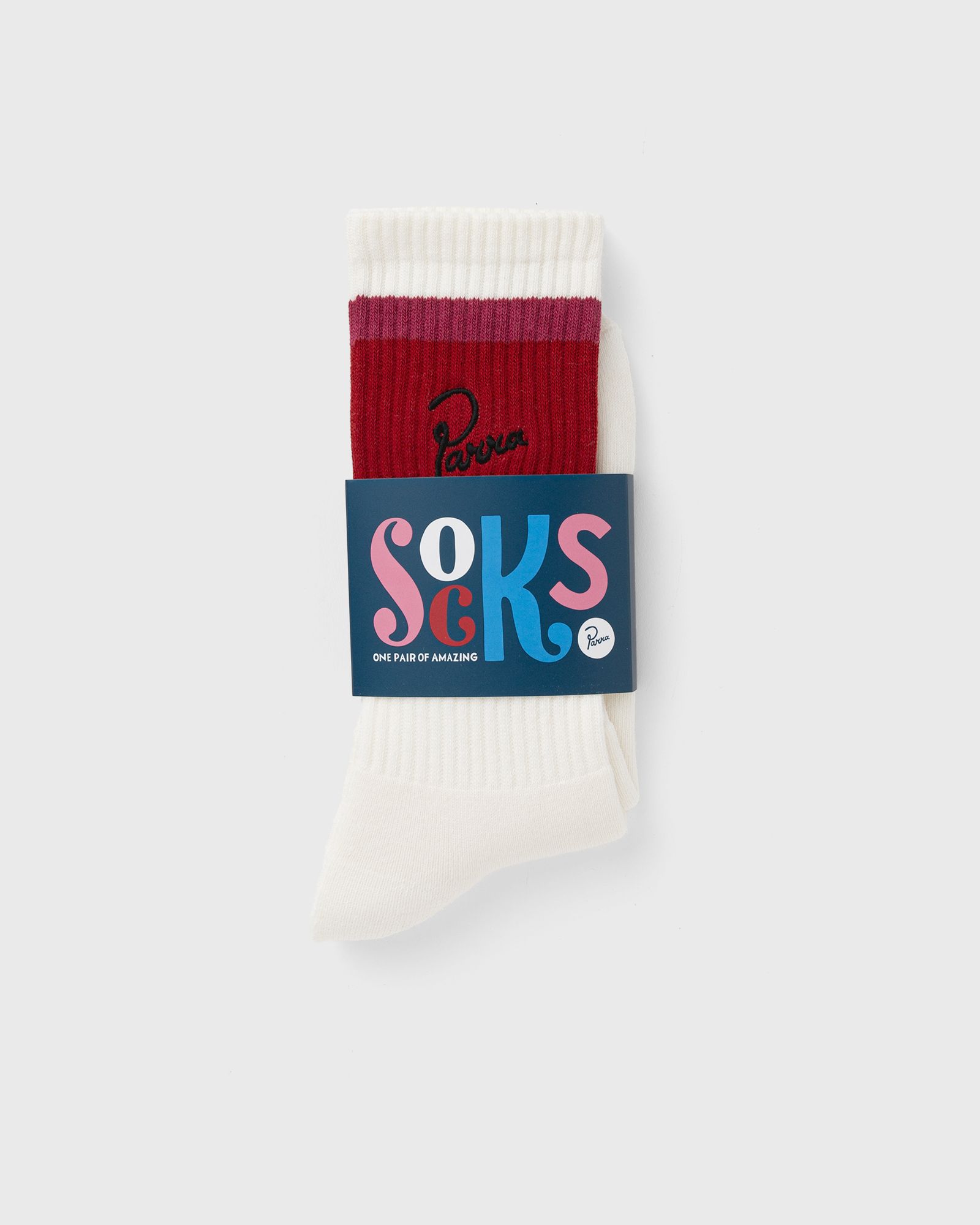 SIGNATURE STRIPED CREW SOCKS