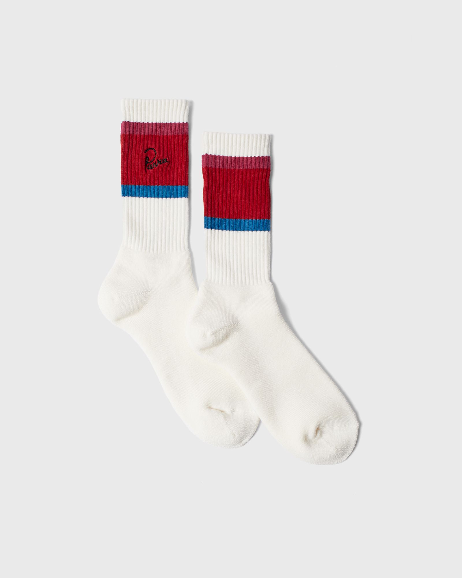 SIGNATURE STRIPED CREW SOCKS