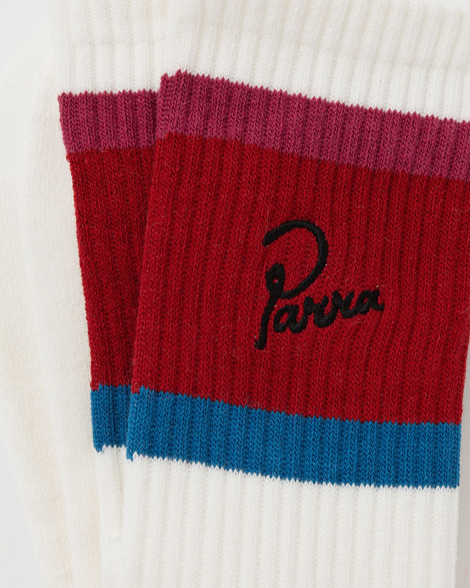 SIGNATURE STRIPED CREW SOCKS