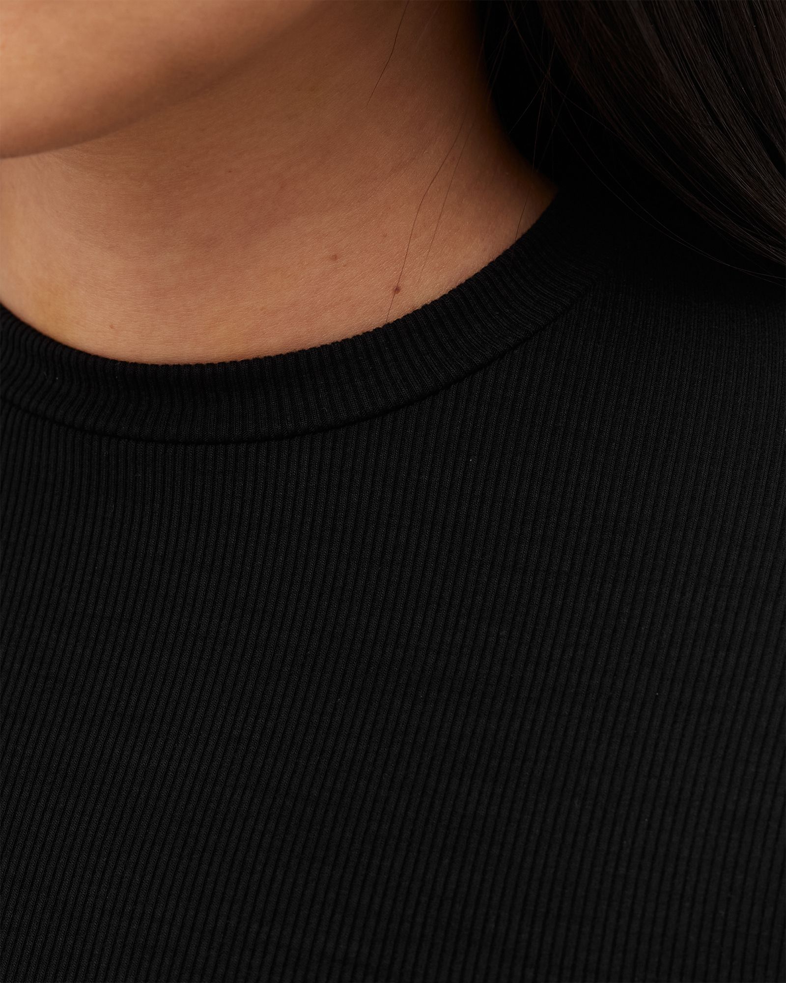 CROPPED CREW LONGSLEEVE