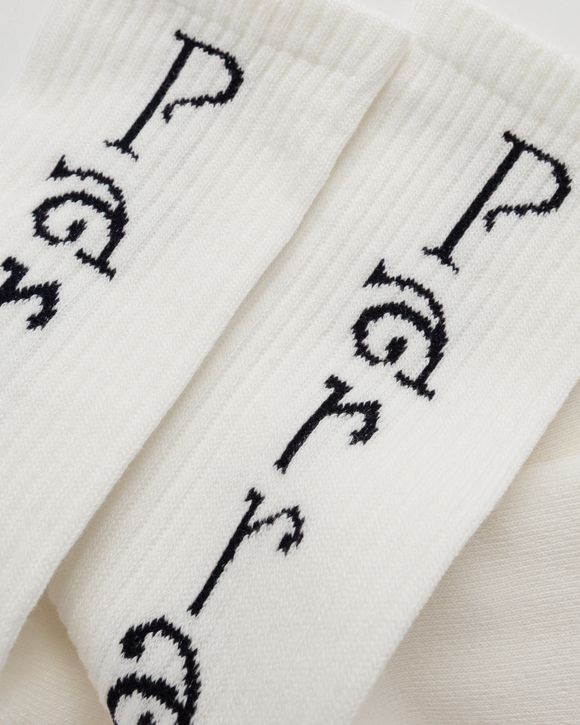 WEIRD TRAD LOGO CREW SOCKS