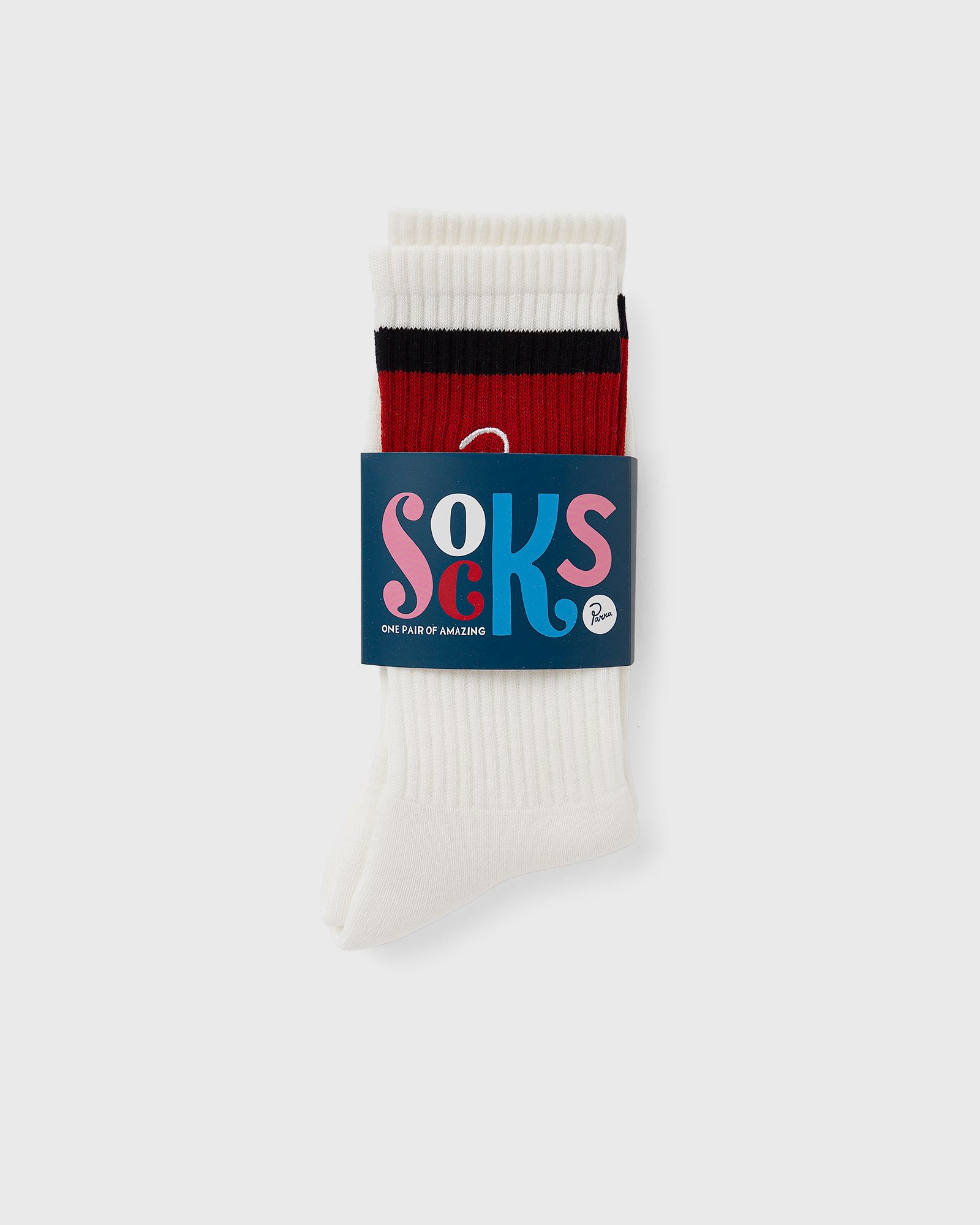 SIGNATURE STRIPED CREW SOCKS