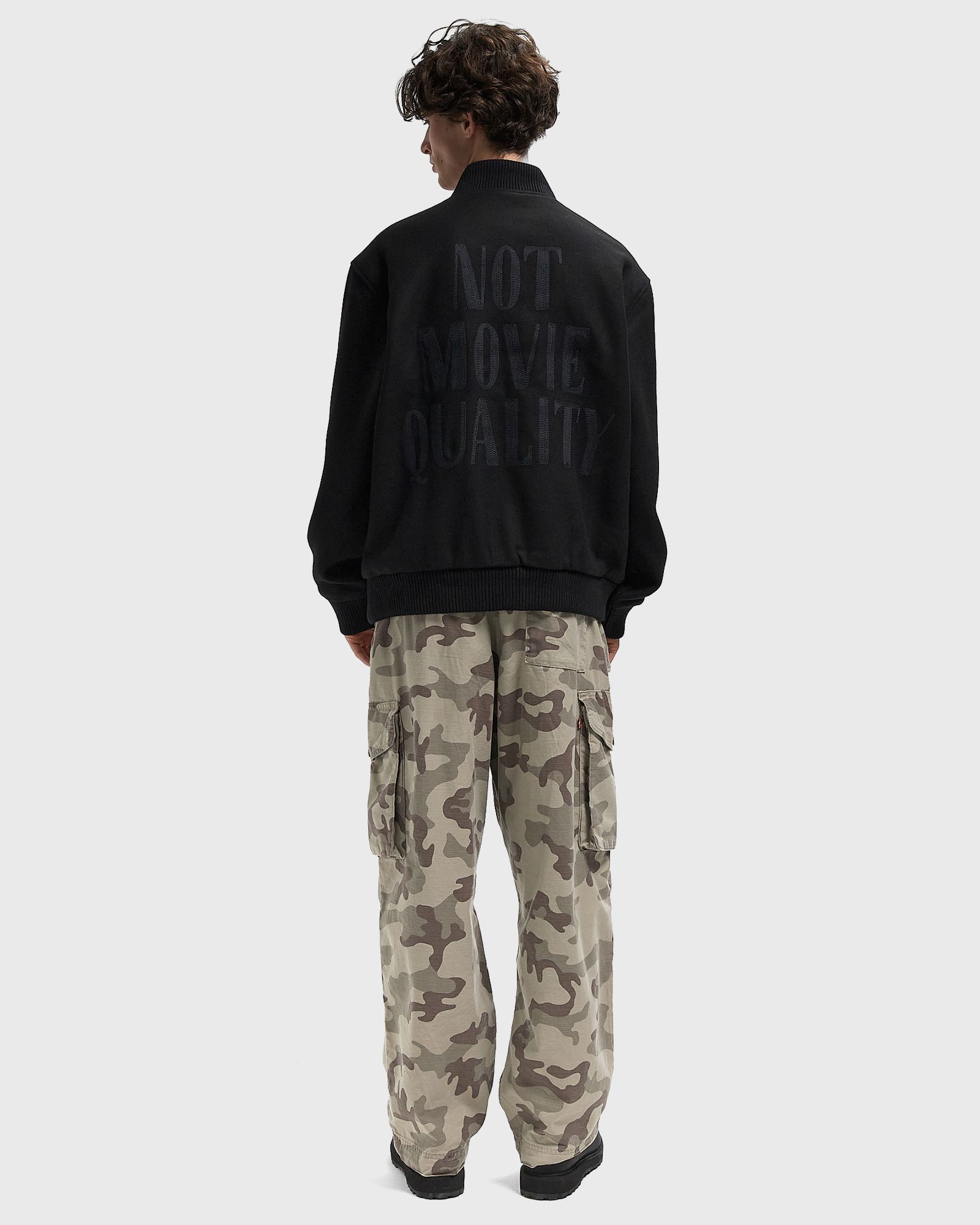 NOT MOVIE QUALITY VARSITY JACKET