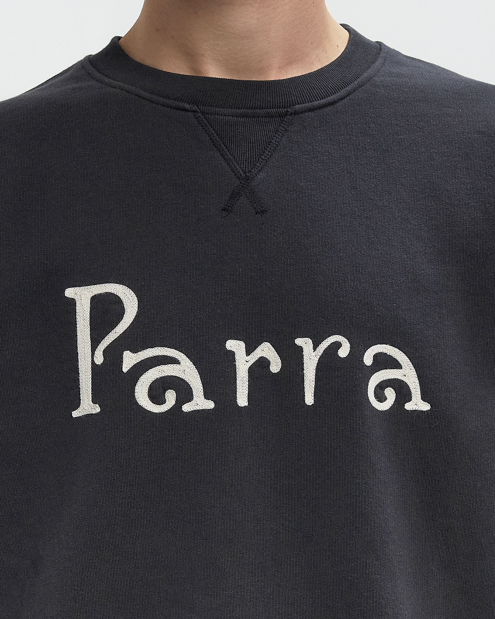 WEIRD TRAD LOGO CREW NECK SWEATSHIRT