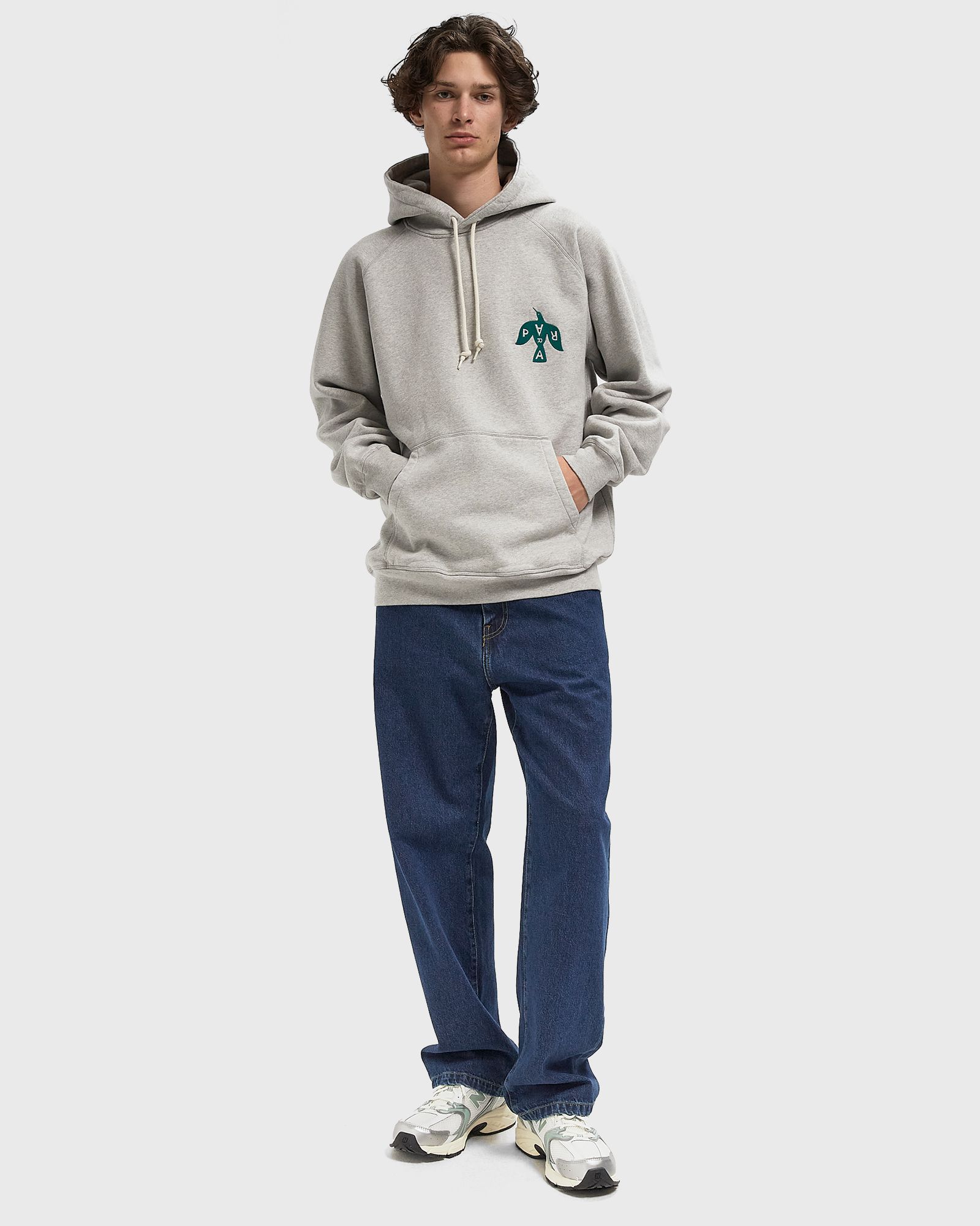 CROW LOGO HOODED SWEATSHIRT