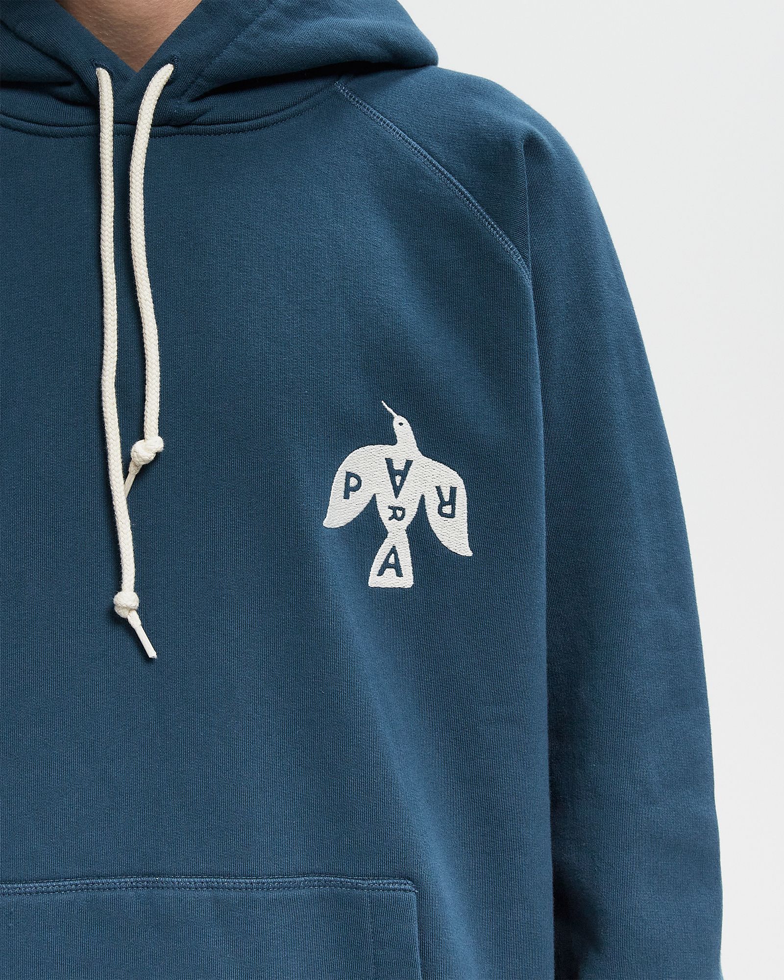 CROW LOGO HOODED SWEATSHIRT