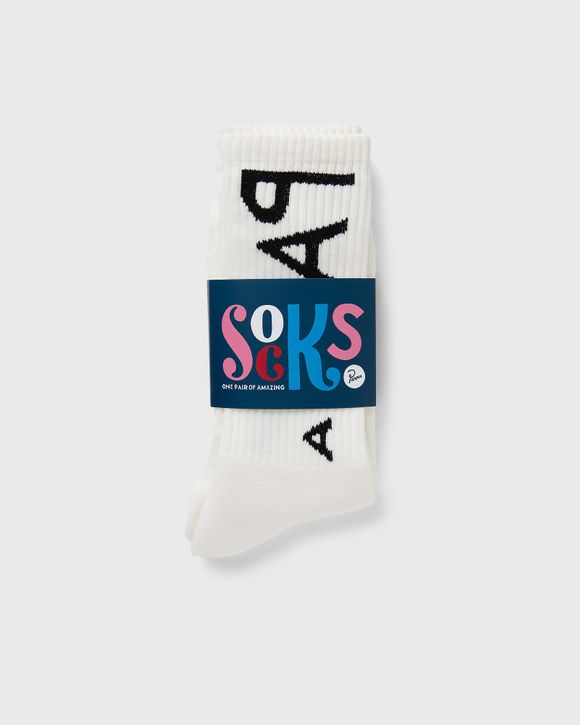 REVERSED FLAG LOGO CREW SOCKS