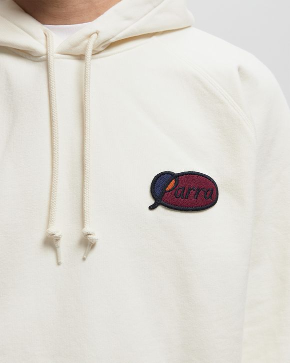 CIRCLED SCRIPT LOGO HOODED SWEATSHIRT