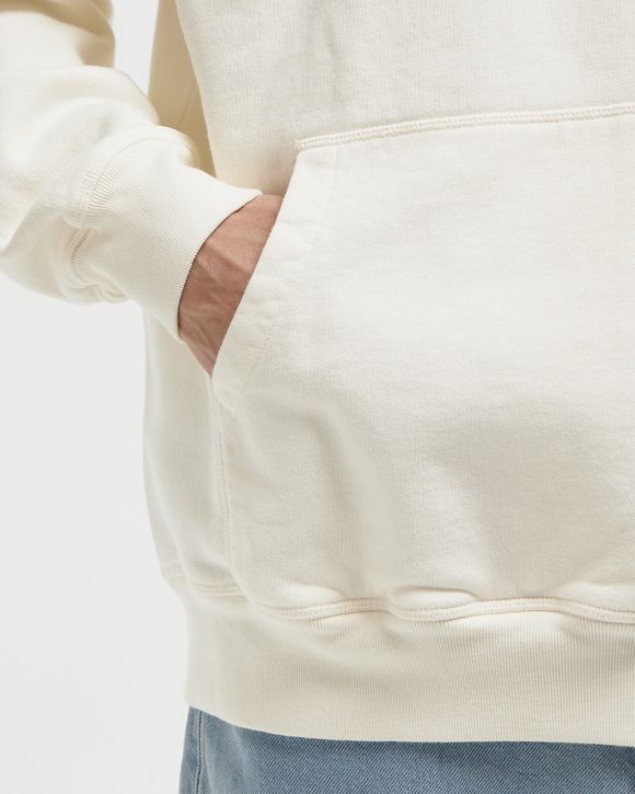 CIRCLED SCRIPT LOGO HOODED SWEATSHIRT