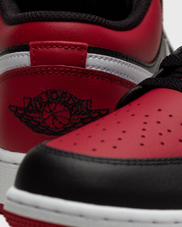 Jordan Air Jordan 1 Low (GS) Black/Red - BLACK/GYM RED-WHITE