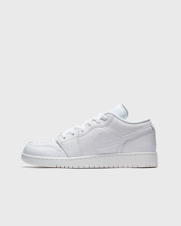 Jordan Air Jordan 1 Low (GS) White - WHITE/WHITE-WHITE