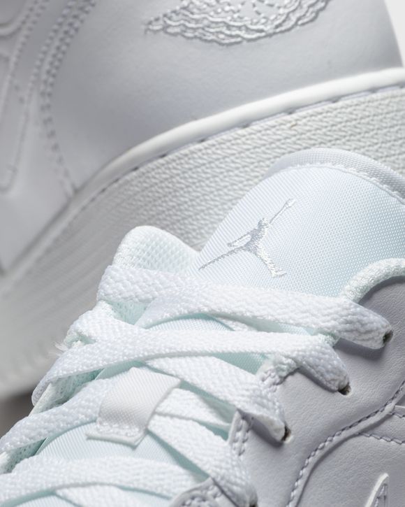 Jordan Air Jordan 1 Low (GS) White - WHITE/WHITE-WHITE