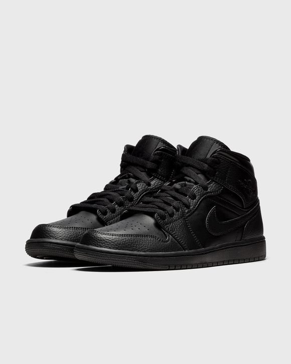 JORDAN 1 MID TRIPLE BLACK |