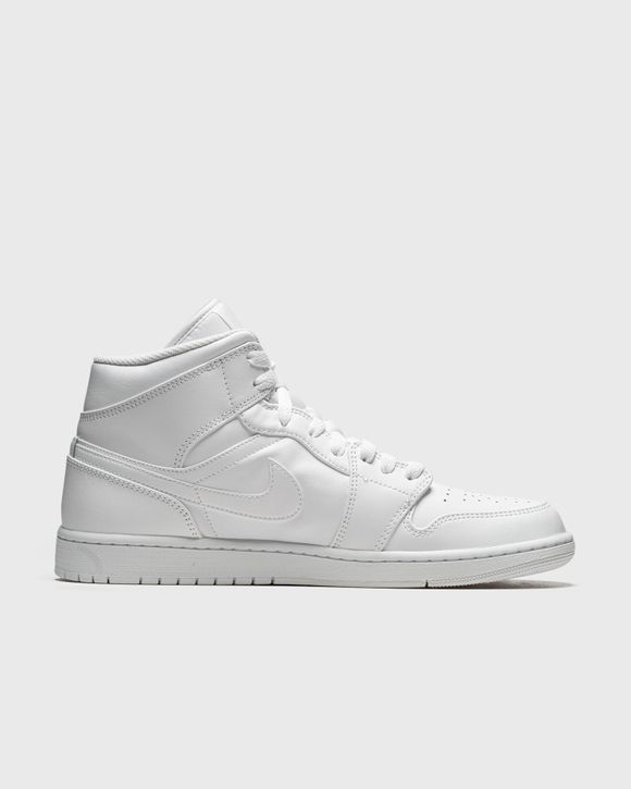 White jordan outlet 1 mid