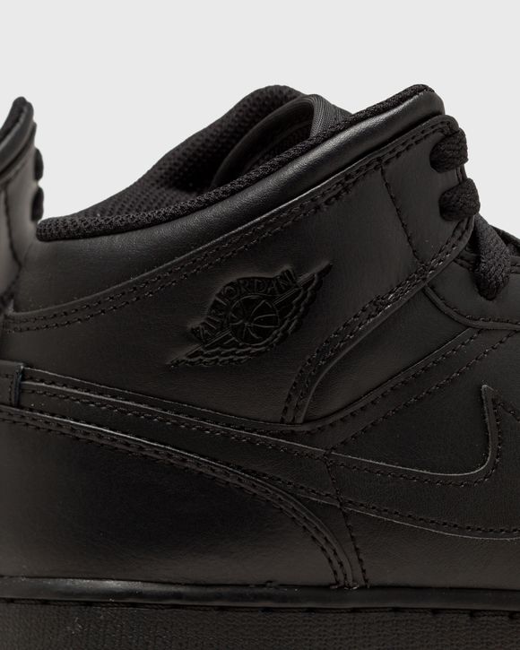 Air jordan 1 store mid gs black