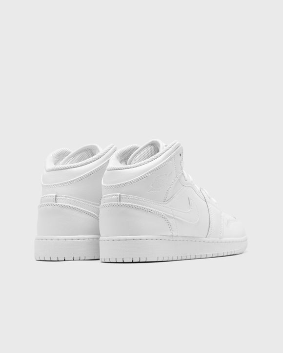 Air jordan 1 outlet mid gs white