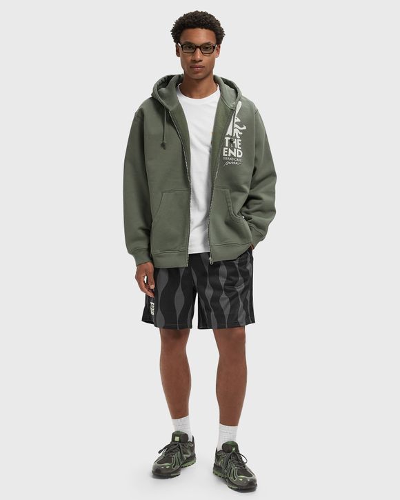 END THE BUNNY ZIP HOODED SWEATSHIRT