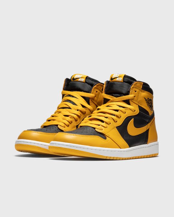 13 555088 - Nike Air Jordan 1 High Retro OG (Pollen/ Yellow/ Black/ White)  Men US 8