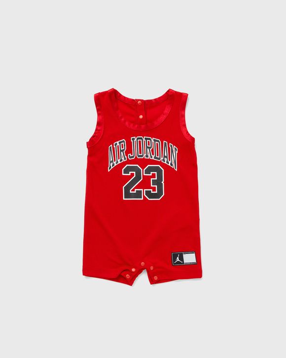 Jordan Jersey Romper - Infant 12 / Gym Red