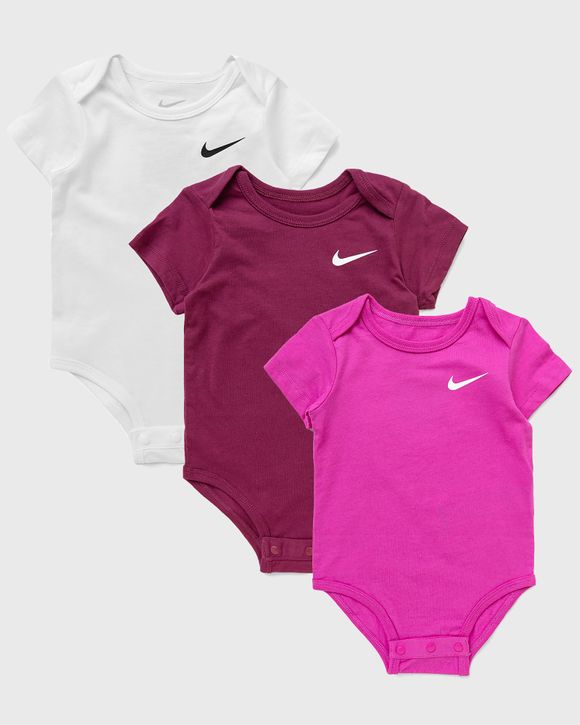 Pink nike baby discount onesie