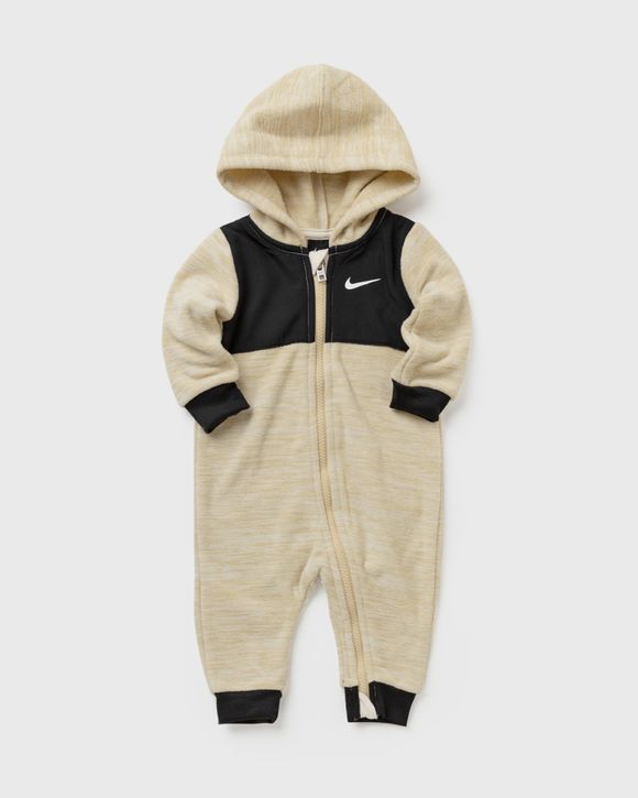 SPACE DYED SHERPA HOODED COVERALL