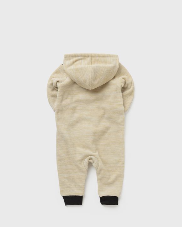 SPACE DYED SHERPA HOODED COVERALL