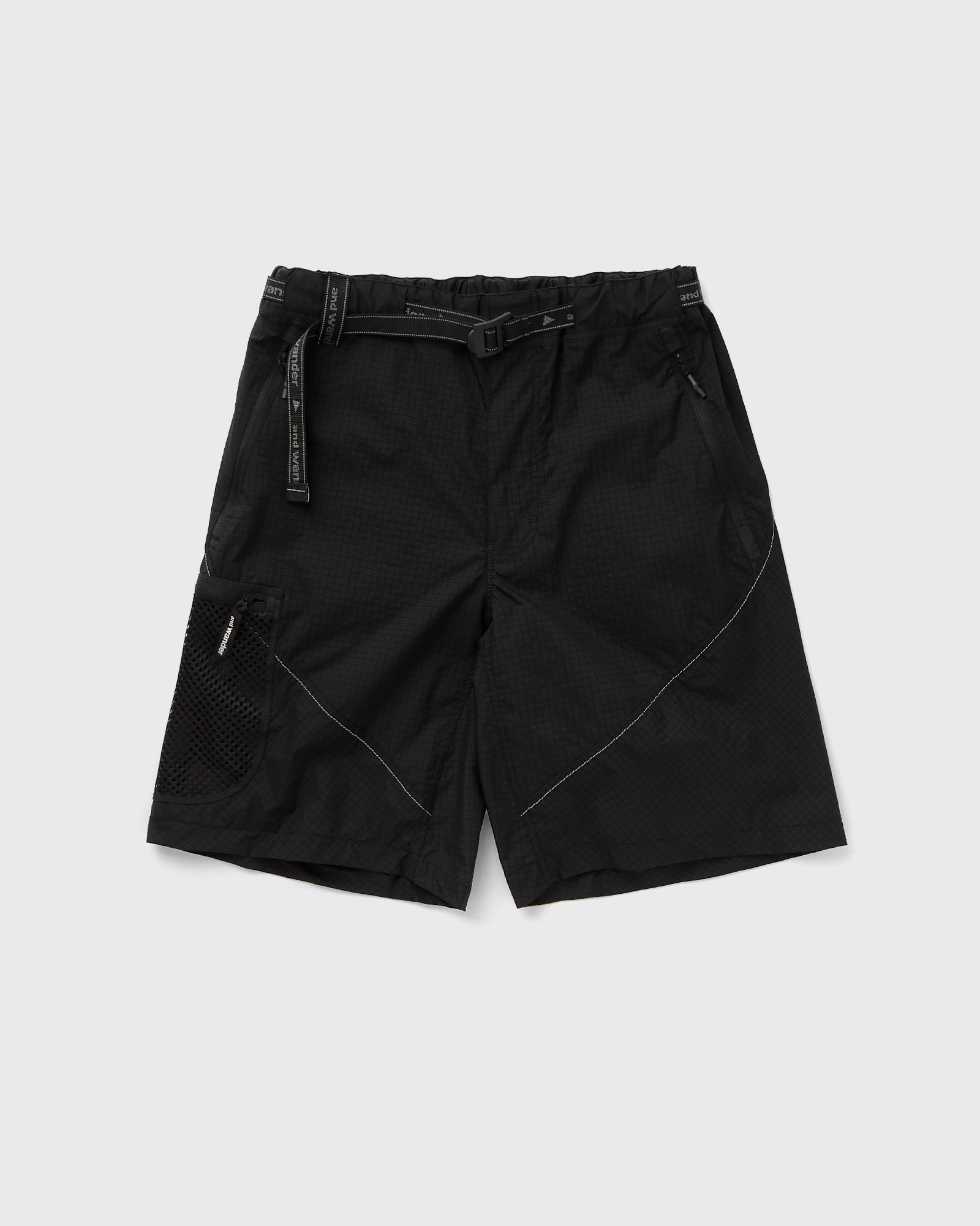 And Wander - breath rip short pants men casual shorts black in größe:xxl