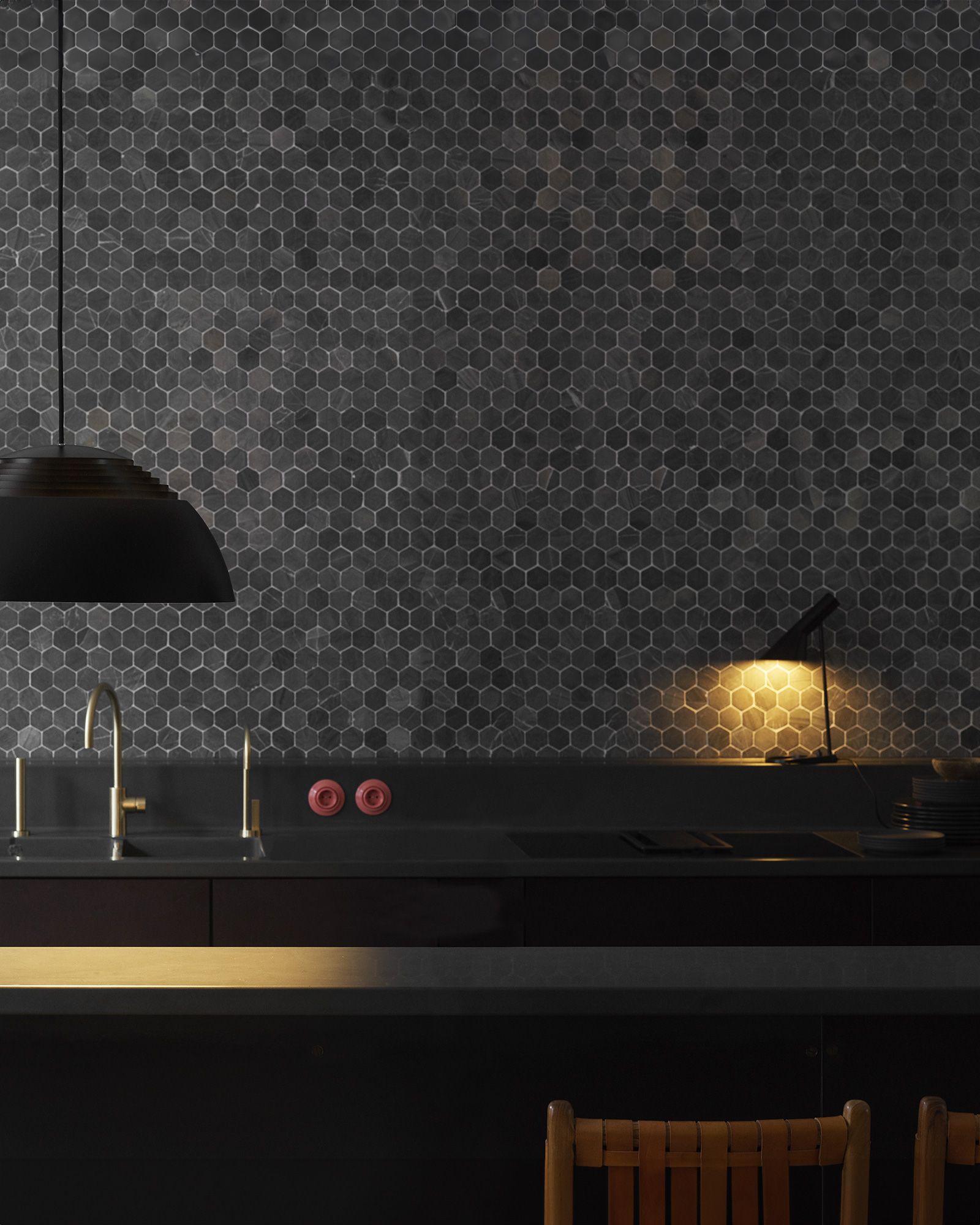 AJ Mini Table Lamp - Universal Plug