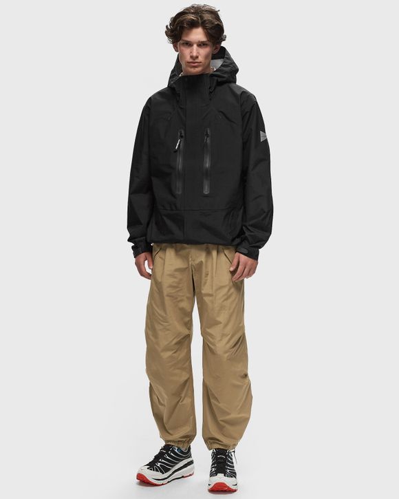 And Wander 2 2.5L hiker rain jacket Black BLACK