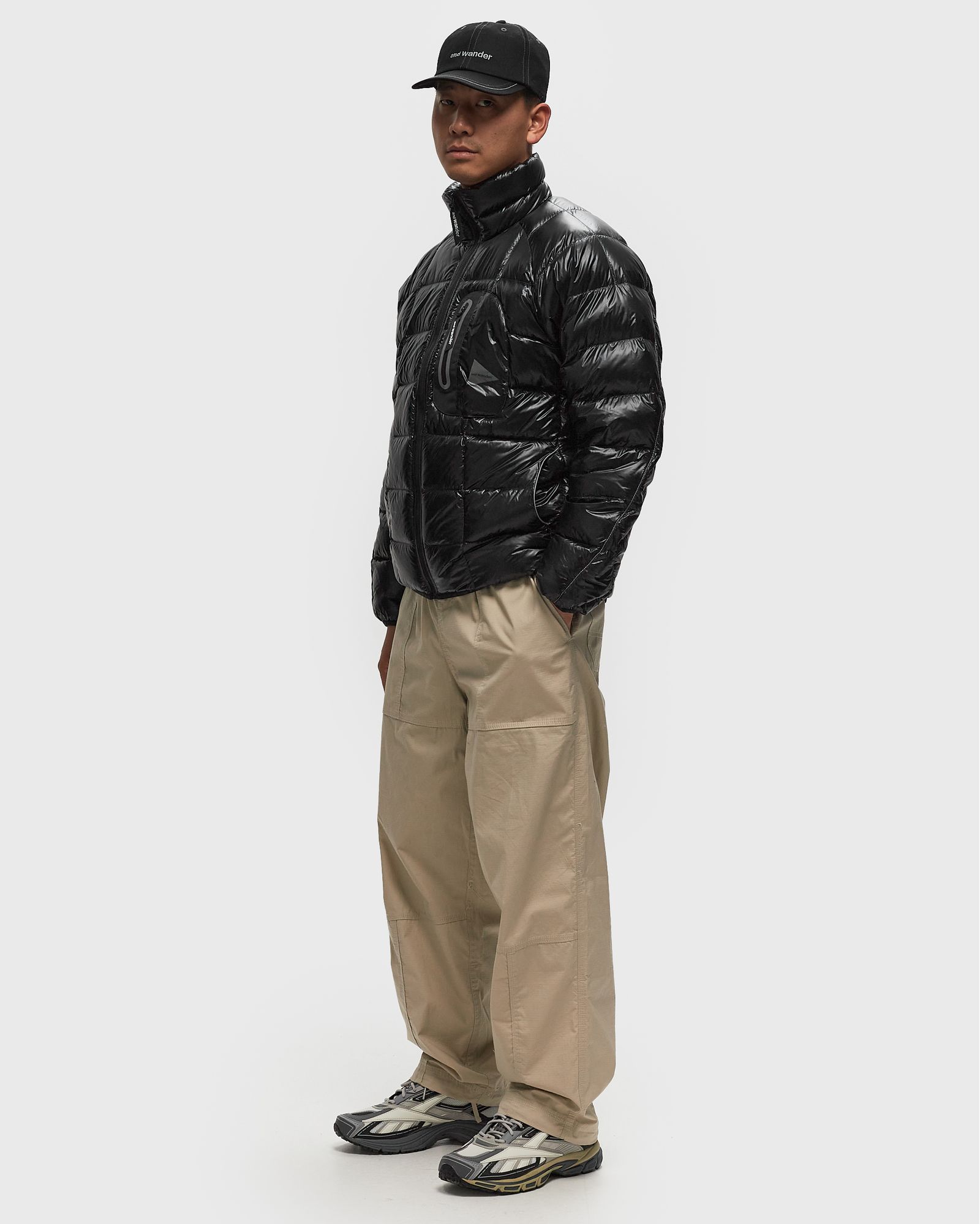 diamond stitch down jacket