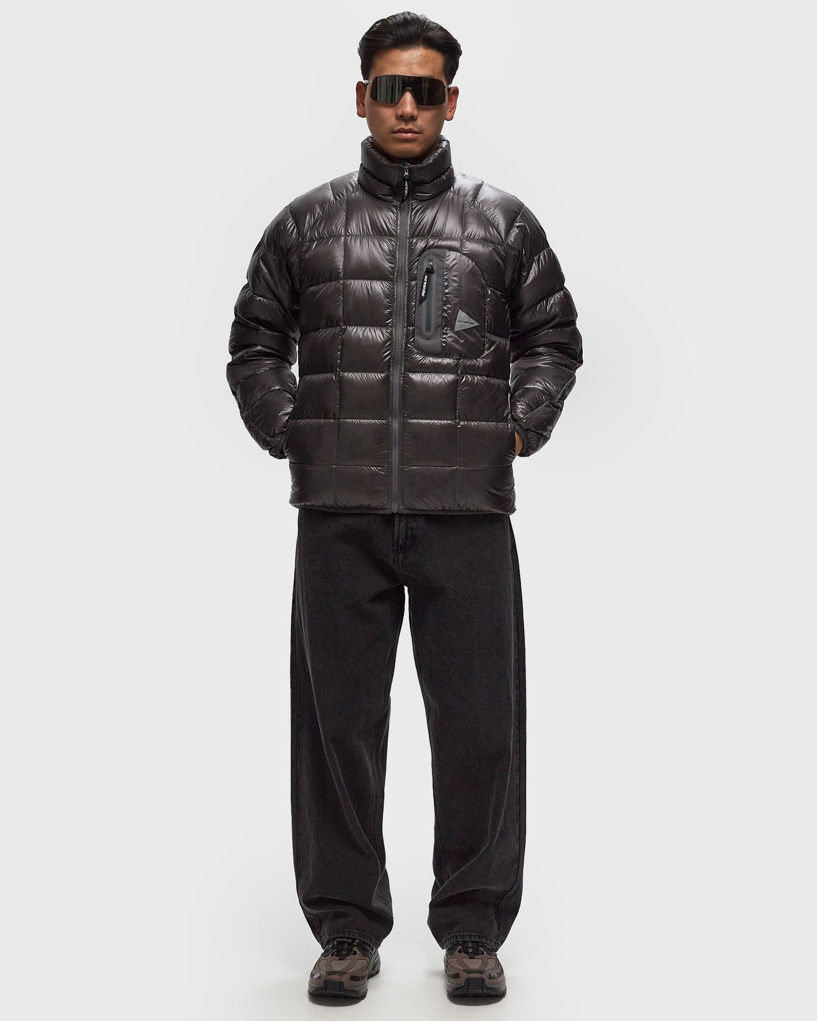 diamond stitch down jacket