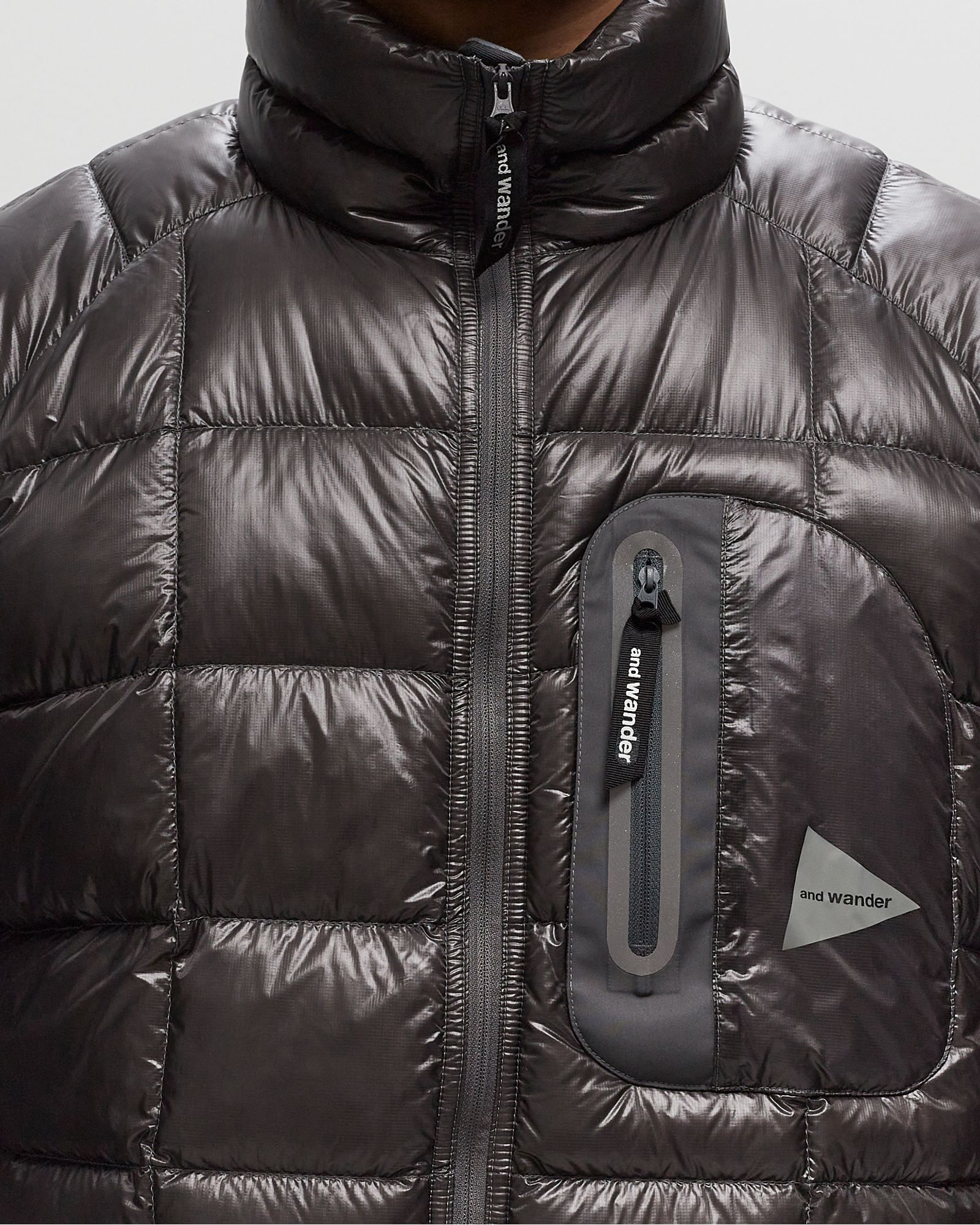 diamond stitch down jacket