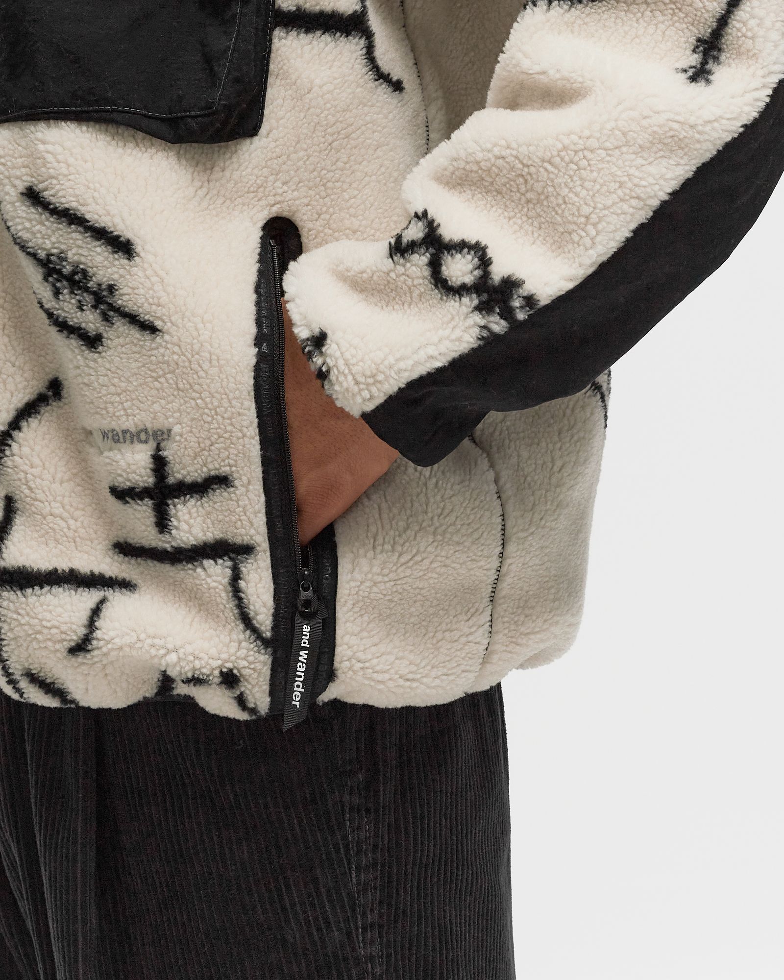 Daijiro OHARA map key boa jacket