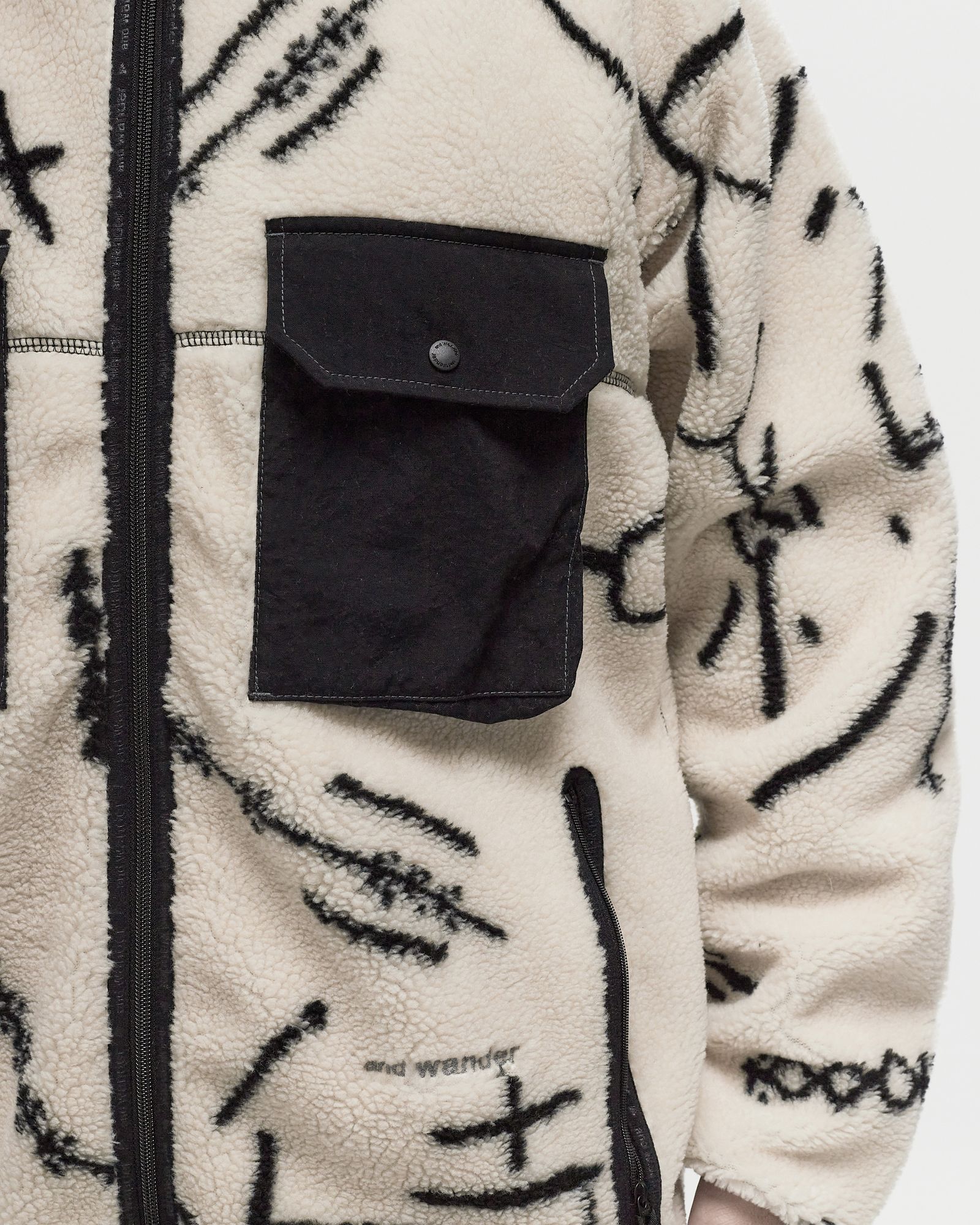 Daijiro OHARA map key boa jacket