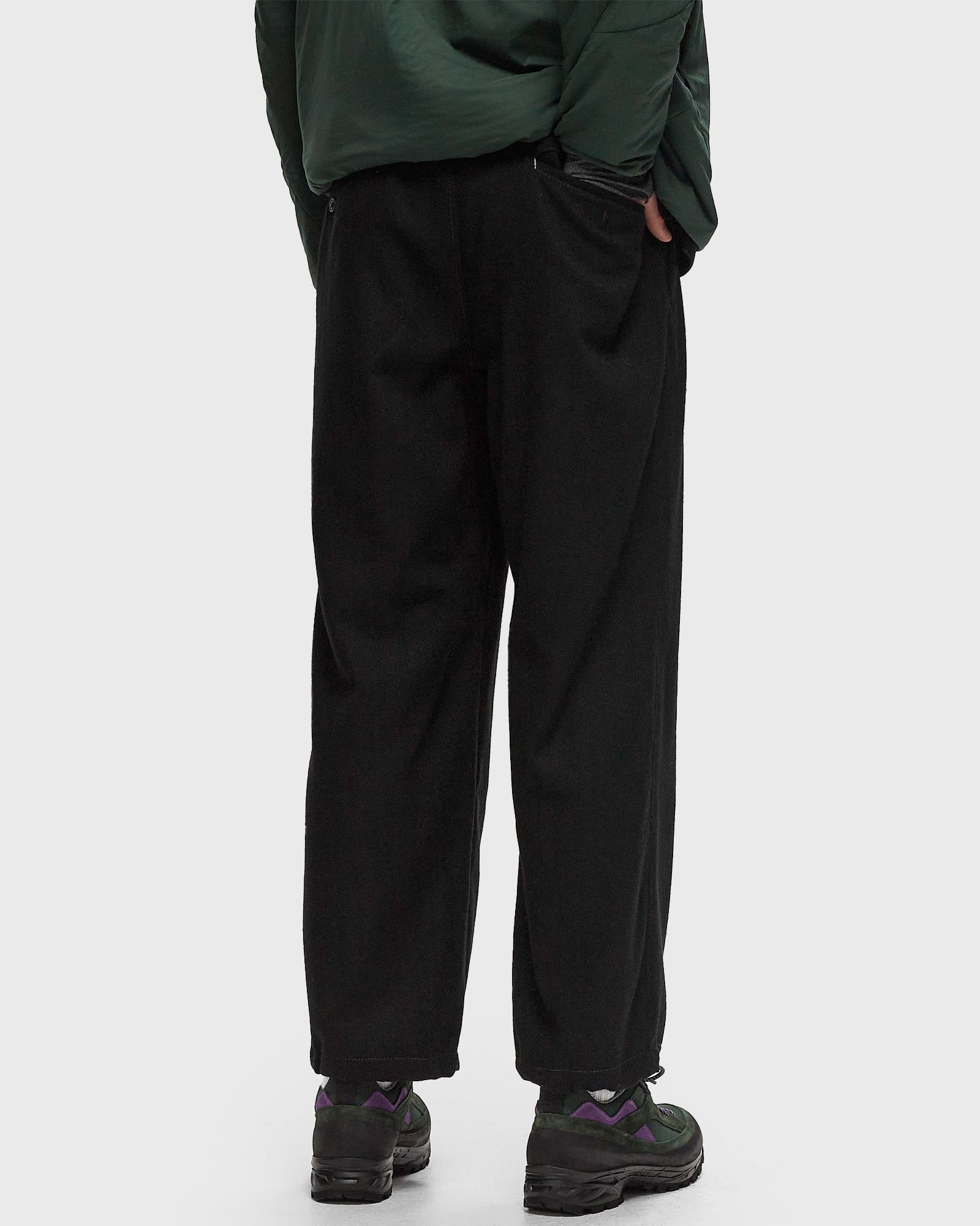 REWOOL tweed wide pants