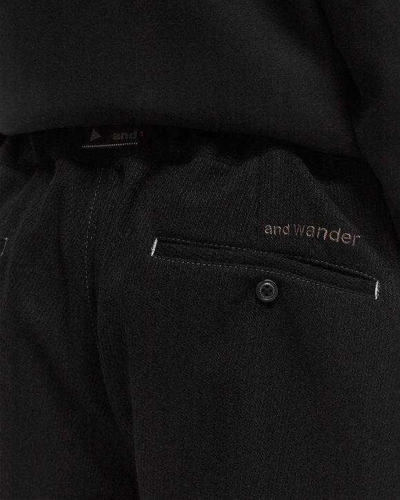 REWOOL tweed wide pants